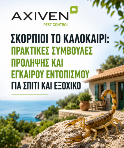 σκορπιός σε εξοχικό